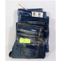 TWO PAIRS OF BLUE BLOOD WOMENS JEANS 25/32