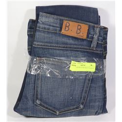 2 PAIRS OF BLUE BLOOD 27/34 BLUE JEANS