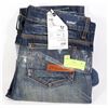 Image 1 : 2 PAIRS OF BLUE BLOOD 27/34 BLUE JEANS