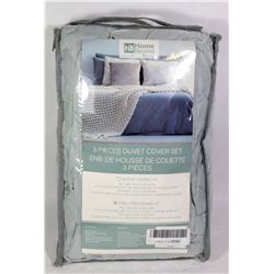 HOME BEYOND 3PC DUVET COVER SET (KING SIZE)