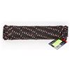 Image 1 : NEW 3/8" X 75' BLACK BRAIDED POLYPROPYLENE ROPE