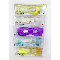 LOT OF 5 NEW HOT/COLD EYE MASKS