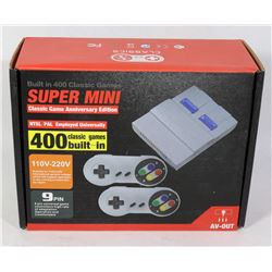 SUPER MINI SNES 400 GAME SYSTEM