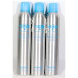 THREE BOTTLES OF CRACK HAIR FIX FIRM HOLD