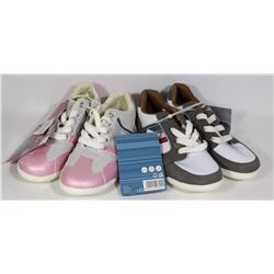 TWO PAIRS OF PEPPERTS KINDER SNEAKERS SIZE 34