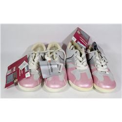 TWO PAIRS OF PEPPERTS KINDER SNEAKERS SIZE EU 34