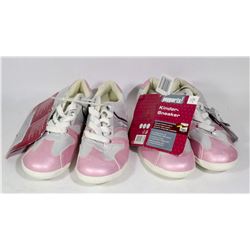 TWO PAIRS OF PEPPERTS KINDER SNEAKERS SIZE EU 34