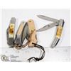 Image 1 : 4 NEW FOLDING POCKET KNIVES OF VARIOUS TYPES