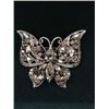 Image 1 : BUTTERFLY RHINESTONE BROOCH