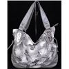 Image 1 : NEW SILVER FLORAL DESIGN PURSE