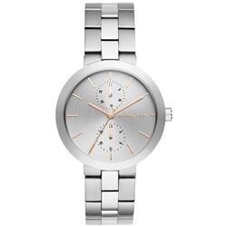 NEW MICHAEL KORS 39MM SILVER DIAL CHRONO MSRP $299