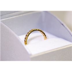 14K YELLOW GOLD LADIES DIAMOND RING