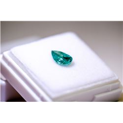 LOOSE PEAR SHAPE FANCY COLOURED MOISSANITE, 2.32CT