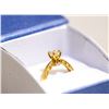Image 1 : 18K YELLOW GOLD DIAMOND RING