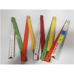 GERMAN 1960'S WOODEN FOLD OUT RULER