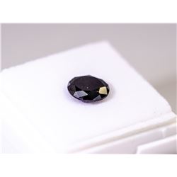 LOOSE ROUND BRILLIANT BLACK MOISSANITE 4.55CT