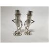 Image 1 : PLANTER'S SALT PEPPER SHAKERS CHROME 60'S