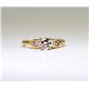 Image 2 : 14K YELLOW AND WHITE GOLD DIAMOND RING