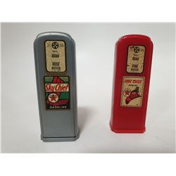 1960'S TEXACO ALB GAS OIL PUMPS SALT PEPPER