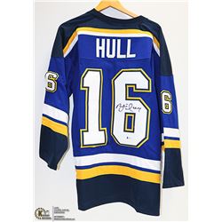 ST. LOUIS BLUES SIGNED JERSERY COMES WITH