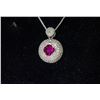 Image 1 : 925 SILVER PENDANT WITH 127 AAA CUBIC ZIRCONIA,