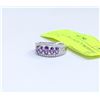 Image 1 : 925 SILVER RING (SIZE 7) WITH 61 AAA CUBIC