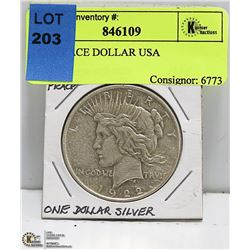 1922 PEACE DOLLAR USA