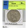 Image 1 : 1922 PEACE DOLLAR USA