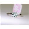 Image 2 : 18K WHITE GOLD FANCY COLOURED MOISSANITE