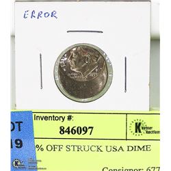 1996 P 30% OFF STRUCK USA DIME