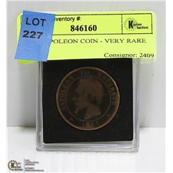 1855 NAPOLEON COIN - VERY RARE