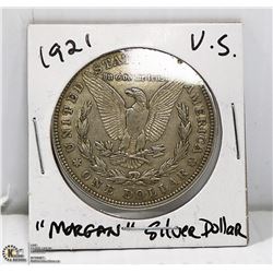 1921 U.S. "MORGAN" SILVER DOLLAR