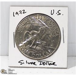 1972 U.S. SILVER DOLLAR