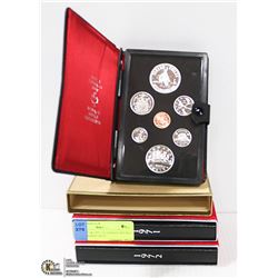 1971, 1972 AND 1975 CANADIAN DOLLAR MINT SETS
