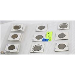 USA LOT-  3 VER. OF $1, + 6- 1970'S JFK HALVES