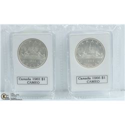 CANADIAN SILVER $1, PROOF LIKE 1962-1966