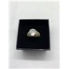 Image 1 : FLOATING SAPPHIRE. 925 SILVER. 4.8 GRAMS SIZE 5 5