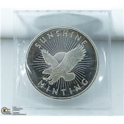 1OZ SUNSHINE 1 TROY OZ .999 SILVER