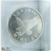Image 1 : 1OZ SUNSHINE 1 TROY OZ .999 SILVER