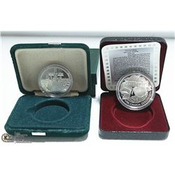 1996 CANADIAN CAMEO .999 SILVER DOLLAR+ CASED 1984