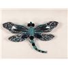 Image 1 : DRAGONFLY RHINESTONE BROOCH
