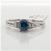 Image 1 : 40) PLATINUM FANCY COLOURED DIAMOND RING