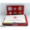 Image 1 : OVER 1/2 OZ 90% SILVER 2001 USA PROOF SET CAMEOS