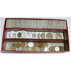 SOUTH AFRICA COIN COLLECTION IN RED BOX
