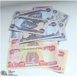 1 PILE IRAQ PAPER CASH