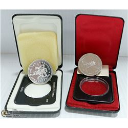 1971-1977 CANADIAN PROOF SILVER DOLLARS $1