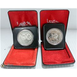 1974-1975 CANADIAN PROOF SILVER DOLLARS $1