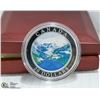Image 1 : 1 OZ. .999 PURE SILVER CANADIAN COIN "ROCKIES"