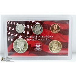 OVER 1/2 OZ 90% SILVER 2000 USA PROOF SET CAMEOS