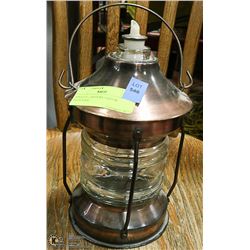 VINATGE LANTERN LIQUOR DISPENSER